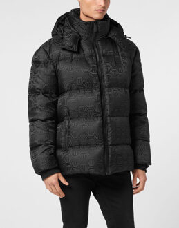 Philipp Plein Bommenwerper Monogram Zwart - 2XL