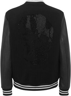 Philipp Plein Bommenwerper Skull - maat 4XL Zwart