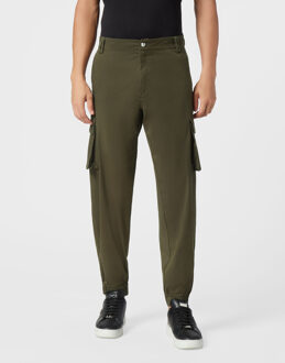 Philipp Plein Broek Cargo Pasvorm Groen - 50 (Taille)
