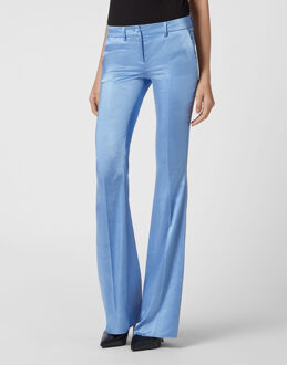 Philipp Plein Broek Cargo Pasvorm Lichtblauw