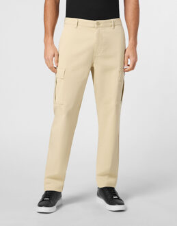 Philipp Plein Broek Cargo Pasvorm - maat Beige