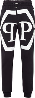 Philipp Plein Broek Hexagon Zwart/wit - 2XL