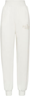 Philipp Plein Broek Iconic Plein - maat Crème