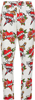 Philipp Plein Broek Love Wit
