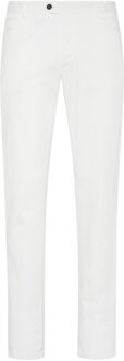 Philipp Plein Broek Pasvorm Chinos Iconic Plein Wit