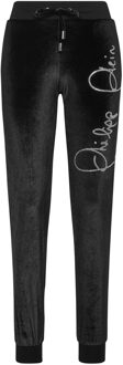 Philipp Plein Broek Signature Zwart
