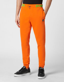 Philipp Plein Broek Skull&Bones Oranje - 3XL