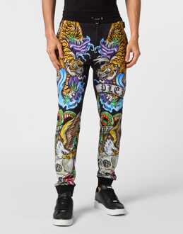 Philipp Plein Broek Tattoo Zwart - 2XL