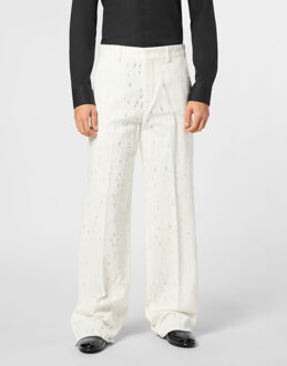 Philipp Plein Broek Wit - 54 (Waist)