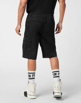 Philipp Plein Cargo Shorts Zwart - L