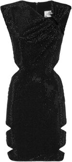 Philipp Plein Cocktail Jurk Zwart - M