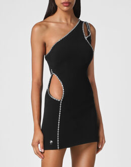 Philipp Plein Cocktail Jurk Zwart