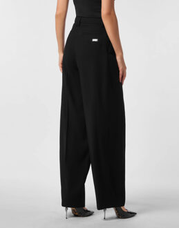 Philipp Plein Dame Fit Trousers Zwart - M