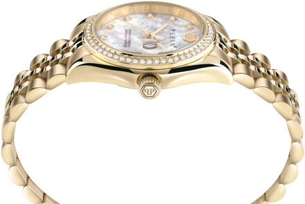 Philipp Plein Date Superlative Dames Horloge Goudkleurig PWYAA0323 - maat