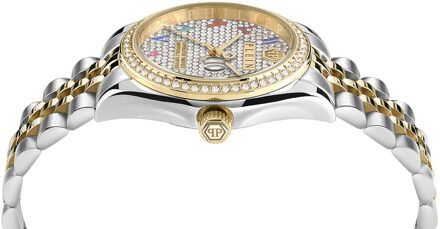 Philipp Plein Date Superlative Dames Multikleur Horloge PW2BA0123 - maat Veelkleurig