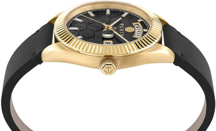 Philipp Plein Date Superlative Heren Zwarte Horloge PWPVA0224 - maat