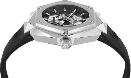 Philipp Plein De $kull Spikes Heren Zwarte Horloge PWPWA0124