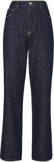 Philipp Plein Denim Broek Losjes Iconic Plein Donkerblauw - 26 (Taille)