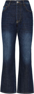 Philipp Plein Denim Broek Losjes Iconic Plein - maat Donkerblauw