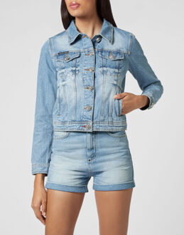 Philipp Plein Denim Jack Blauw - L