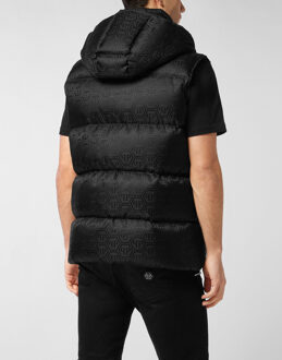 Philipp Plein Dons Vest Monogram Zwart
