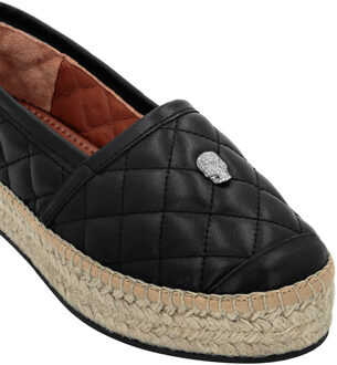 Philipp Plein Espadrillas Skull Zwart - EU 38