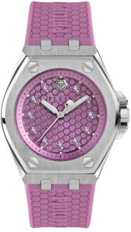Philipp Plein Extreme Lady Crystal Horloge Philipp Plein , Purple , Dames - ONE Size