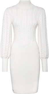 Philipp Plein Gebreide Jurk Wit