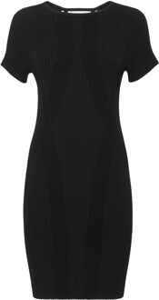 Philipp Plein Gebreide Jurk Zwart - M