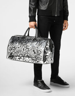 Philipp Plein Handvat Tas Smile Zilver