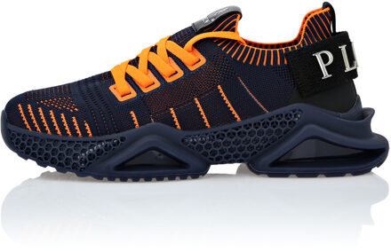 Philipp Plein Hardloopschoen Iconic Plein Donkerblauw - EU 35