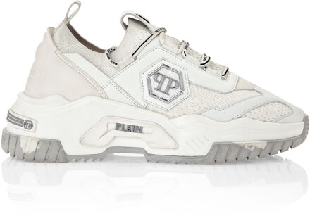 Philipp Plein Hardloopschoen Predator - maat EU 43 Wit
