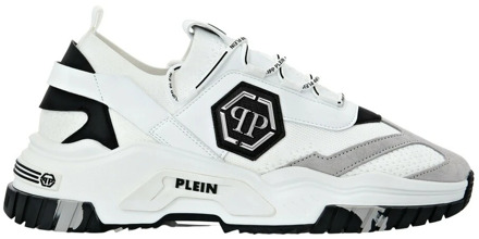 Philipp Plein Hexagon Predator Sneakers Philipp Plein , White , Heren - 45 Eu,40 Eu,42 Eu,41 EU