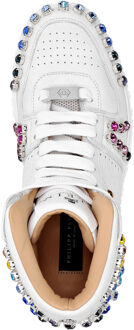 Philipp Plein Hoge Sneakers Wit