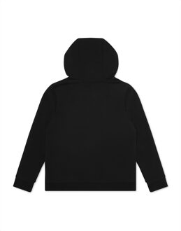 Philipp Plein Hoodie Sweatjack Hexagon - maat 4-5J / 104-110cm Zwart