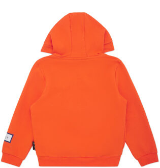 Philipp Plein Hoodie Sweatshirt Ls Cars Racing Oranje - 16J / 176cm
