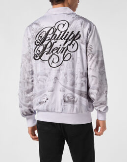 Philipp Plein Jacket Tracksuit Montecarlo Bw - maat Wit/Zwart