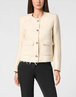 Philipp Plein Jas - maat L Wit