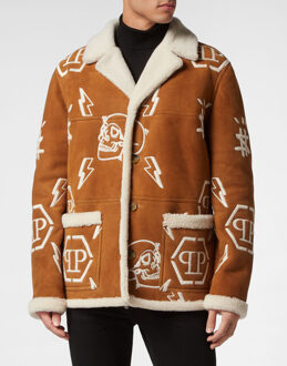 Philipp Plein Jas Monogram Beige - XS