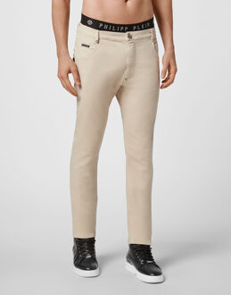 Philipp Plein Jeans Iconic Plein Beige