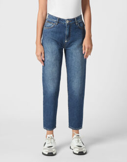 Philipp Plein Jeans Mom Pasvorm Blauw - 24 (Taille)