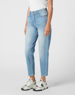 Philipp Plein Jeans Mom Pasvorm Lichtblauw