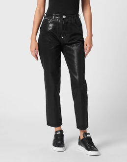 Philipp Plein Jeans Mom Pasvorm Zwart - 25 (Taille)