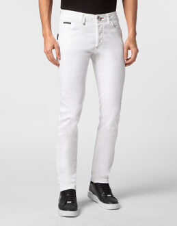 Philipp Plein Jeans Recht Model Wit