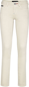 Philipp Plein Jeans Slim Fit Iconic Plein Beige - 26 (Taille)