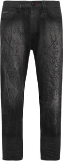 Philipp Plein Jeans Wortelpasvorm Iconic Plein Zwart - 27 (Taille)