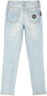 Philipp Plein Jeggings Blauw - 12J / 152cm