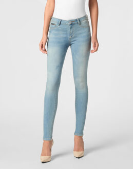 Philipp Plein Jeggings Blauw