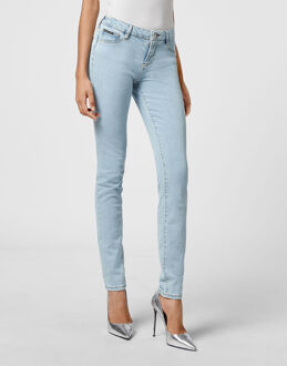 Philipp Plein Jeggings Lichtblauw