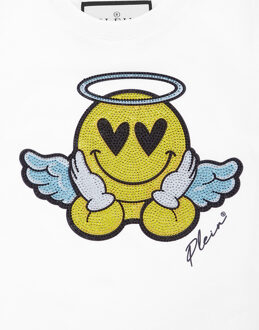 Philipp Plein Jersey T-Shirt Sexy Pure Ss Smile - maat Wit